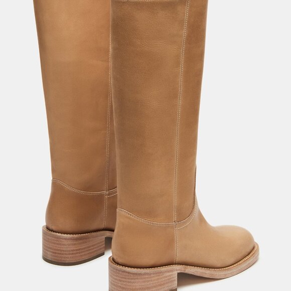 Steve Madden Riggs Boots in color Banana Leather size 7.5 New - Picture 2 of 5